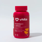 Vitamina C com Zinco: 60 cápsulas de 1000mg - Zero Calorias